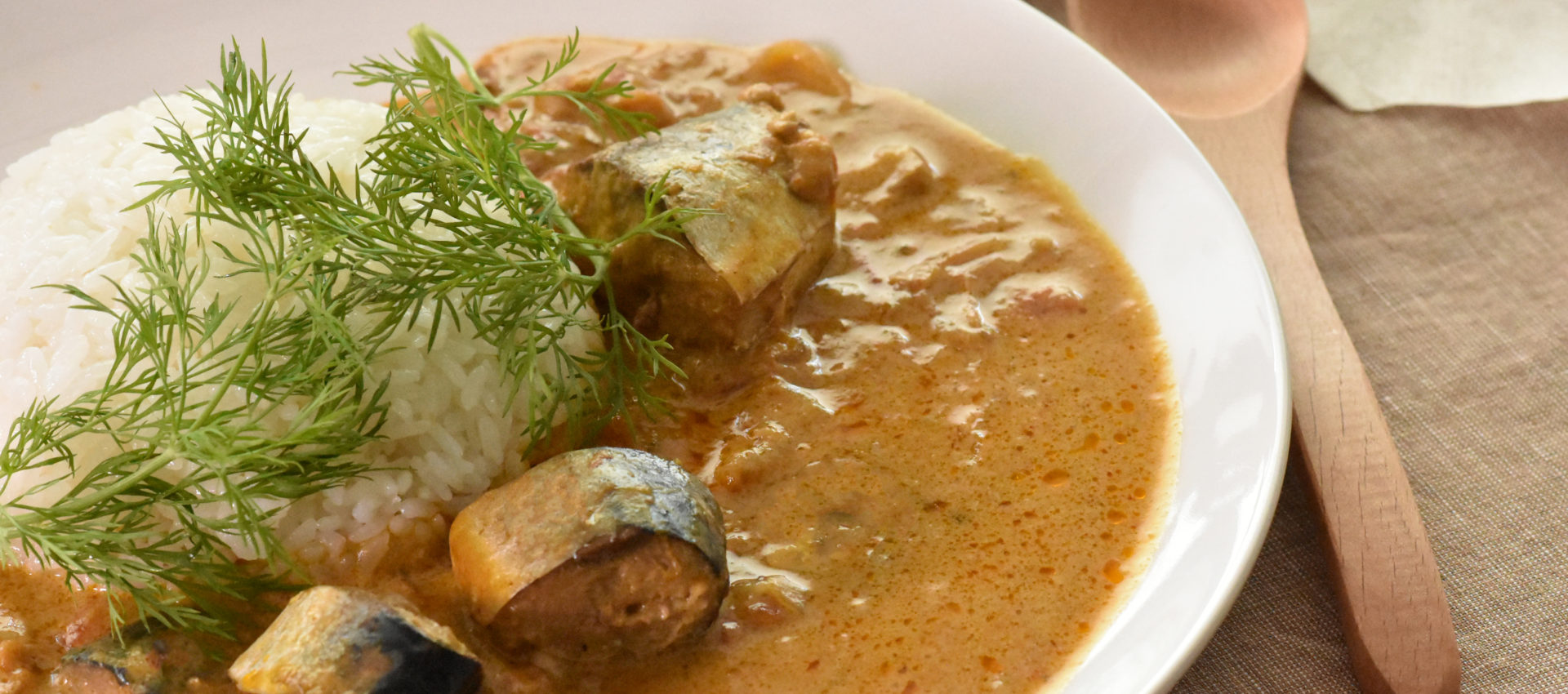 簡単本格!鯖缶ココナッツカレー