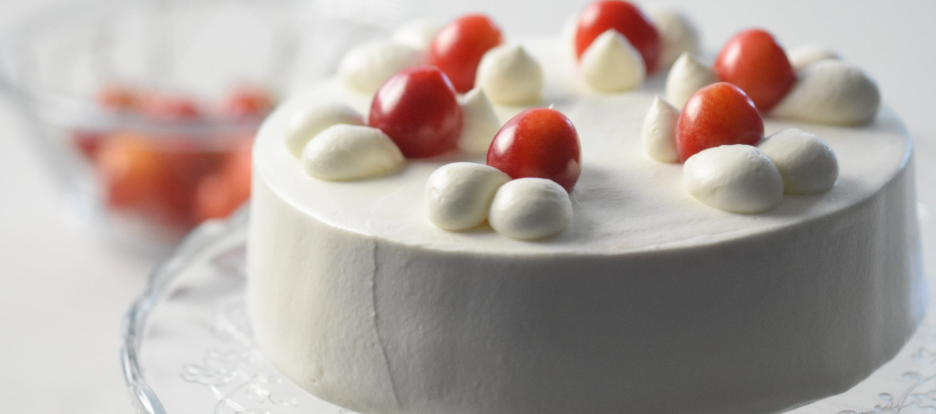 チェリーのショートケーキの作り方