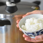 圧力鍋でご飯