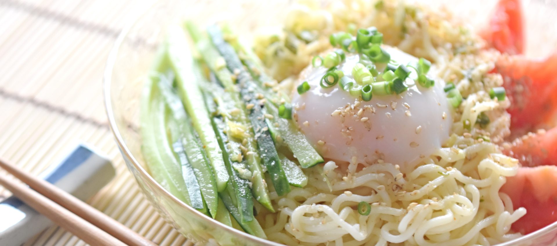 インスタントラーメンで作る冷やし中華