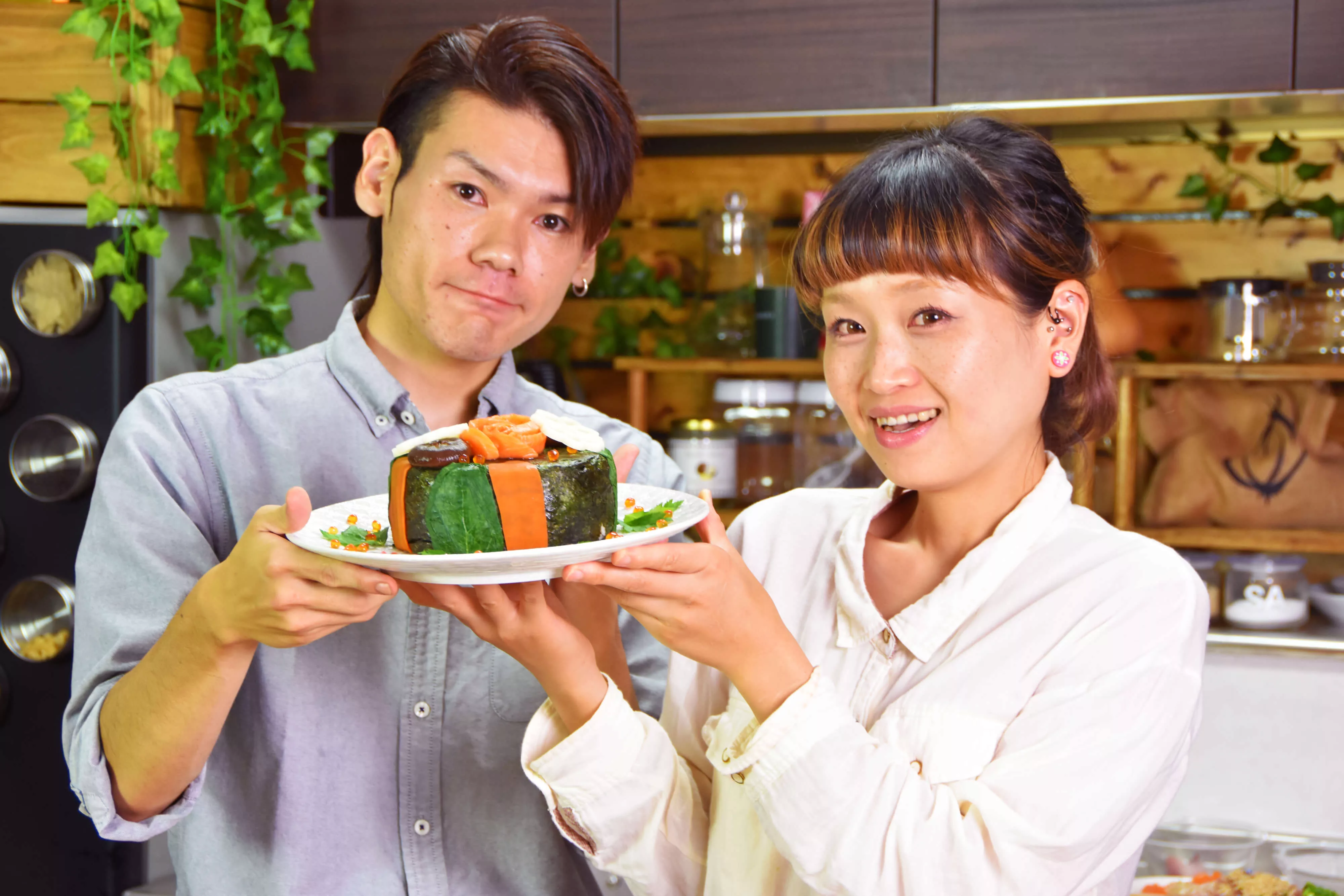 豪華 秋のお寿司ケーキ Party Kitchen