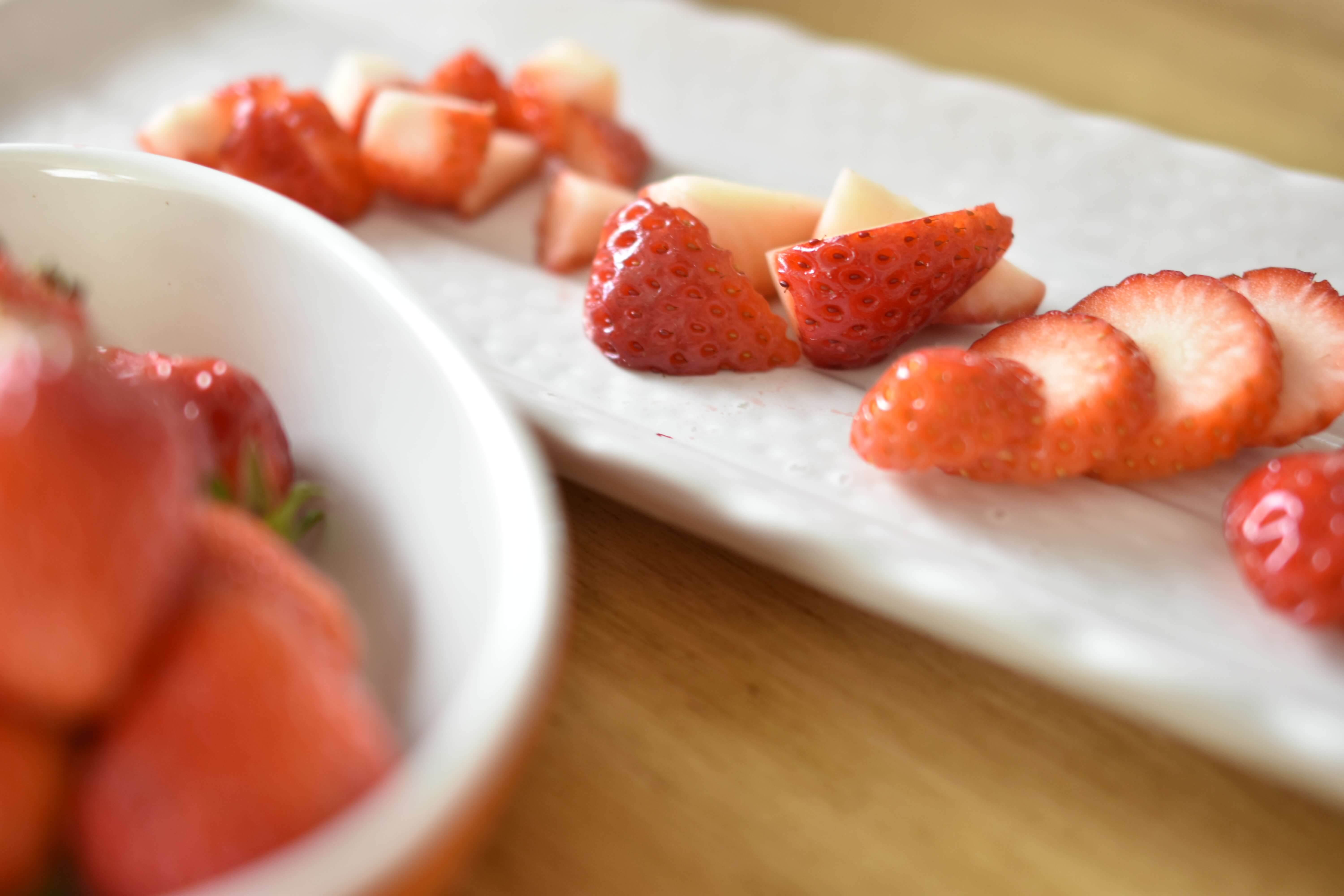 苺 いちご の切り方 フルーツカット Party Kitchen