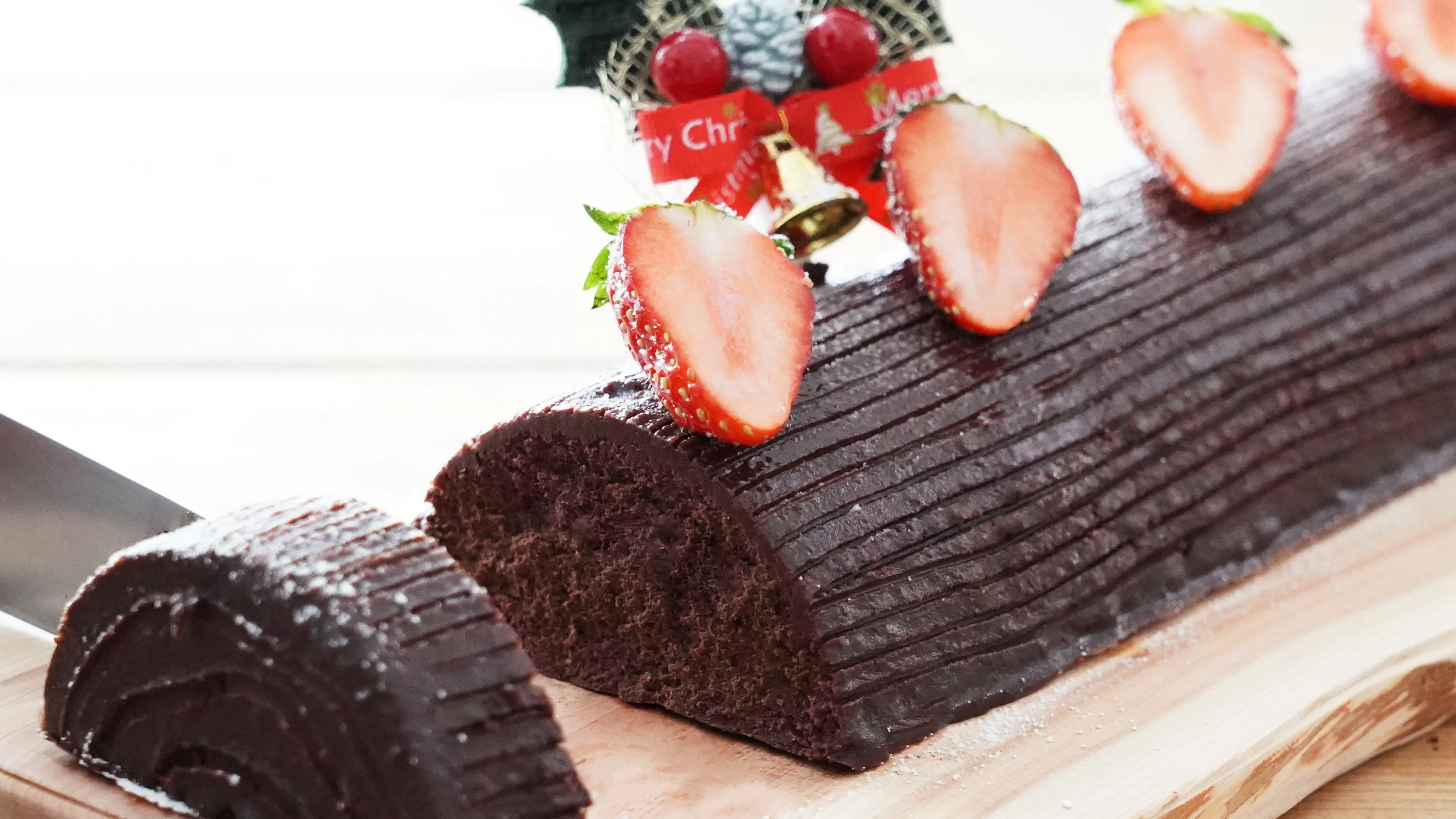 濃厚 ブッシュ ド ノエル Buche De Noel Party Kitchen