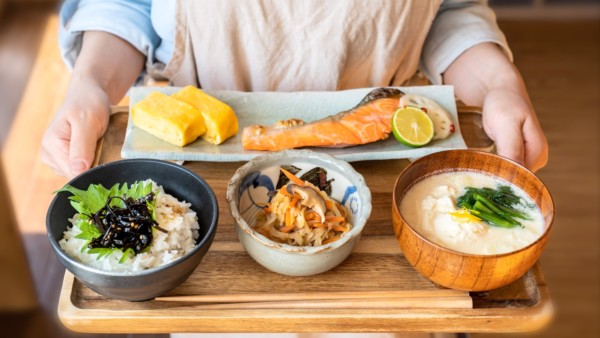 冬の朝ごはん 切干大根の煮物と豆乳のお味噌汁 Party Kitchen